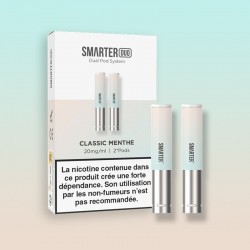 CARTOUCHES SMARTER x2 - CLASSIC MENTHE