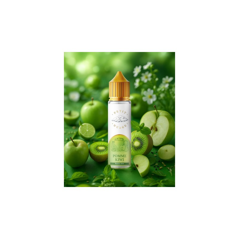POMME KIWI 50ML - PETIT NUAGE POMME KIWI 50ML - PETIT NUAGE