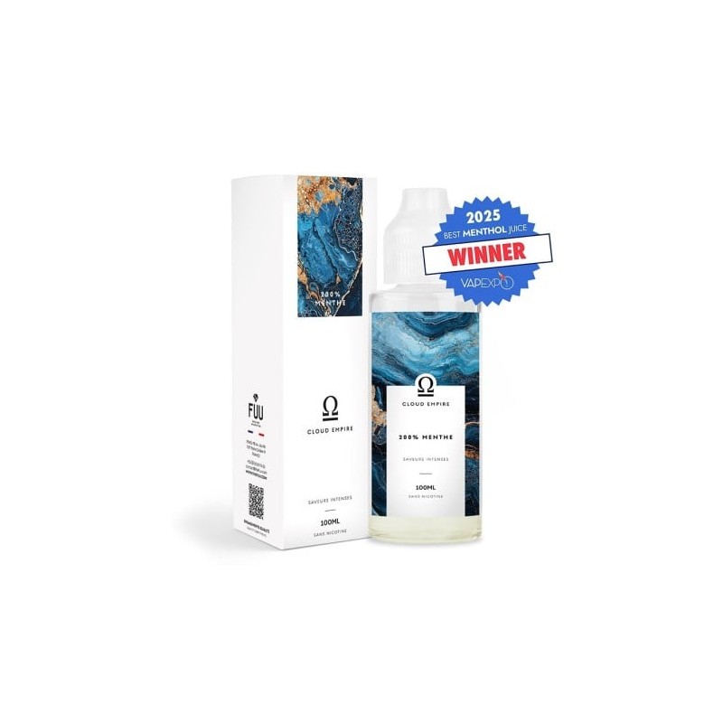 MENTHE 200% - CLOUD EMPIRE 100ML MENTHE 200% - CLOUD EMPIRE 100ML