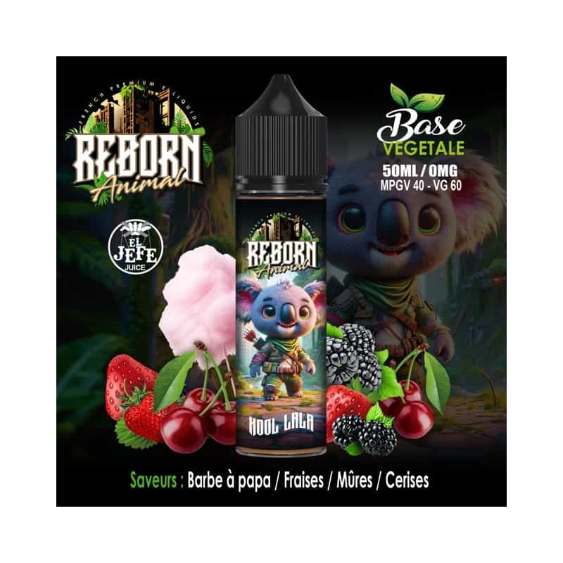 KOOL LALA 50ML - REBORN ANIMAL