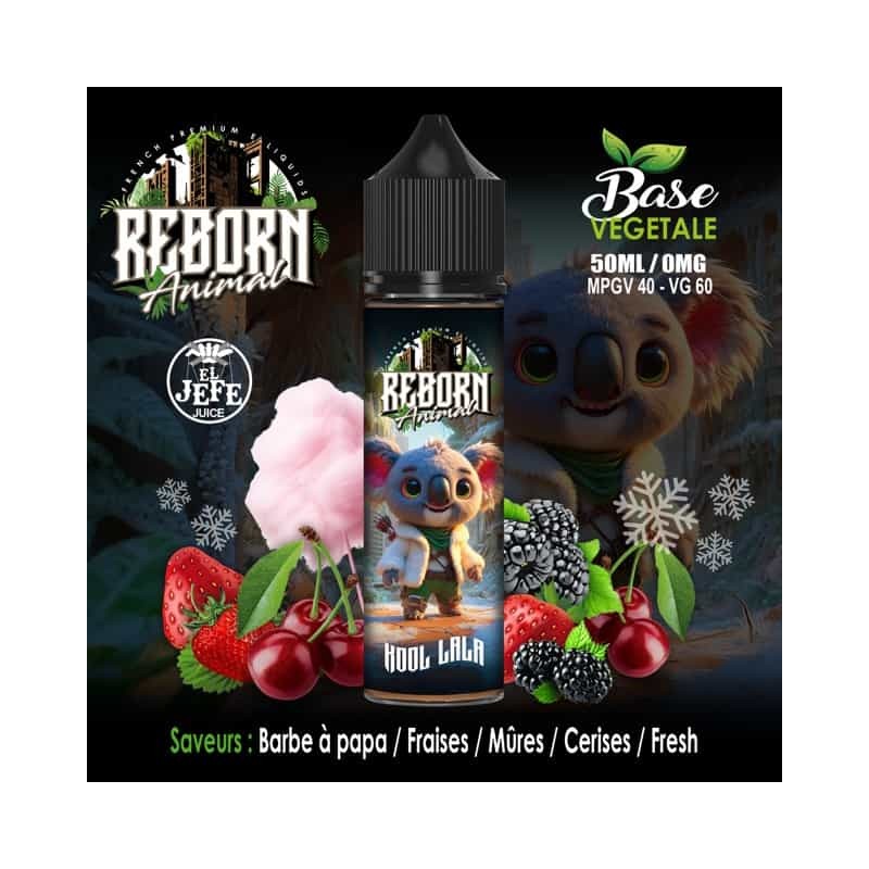 KOOL LALA FRESH 50ML - REBORN ANIMAL