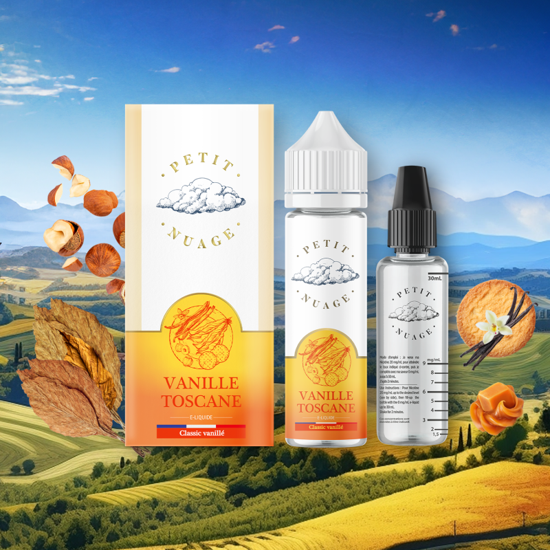 VANILLE TOSCANE 60ML PETIT NUAGE VANILLE TOSCANE 60ML PETIT NUAGE