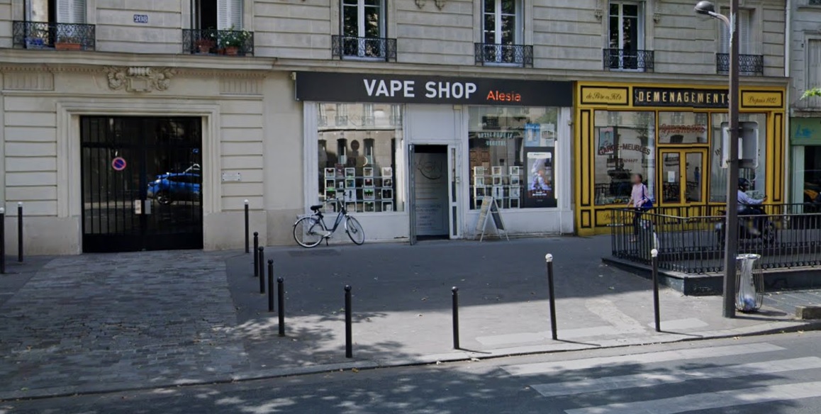 Boutique VAPE SHOP Paris 14 Alésia