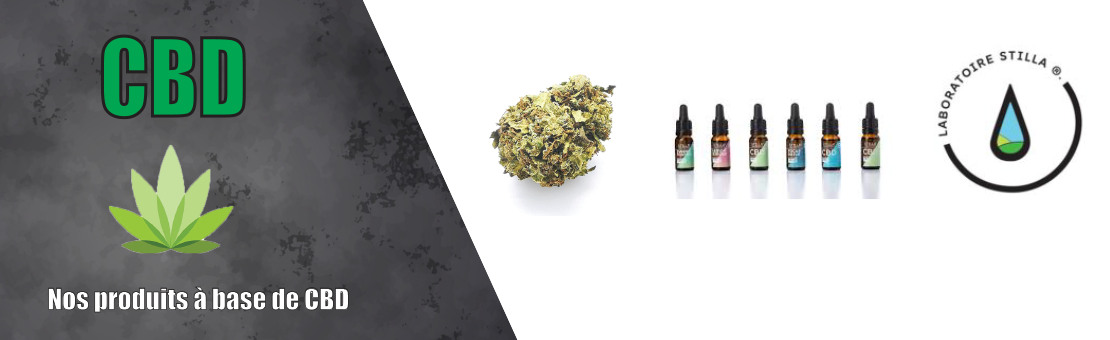 Tous nos produits à base de CBD